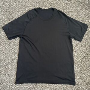 Lululemon Mens Shirt Large Metal Vent Tech Black Like New